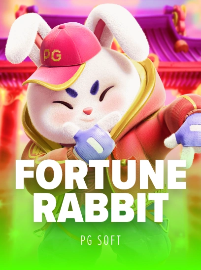 Capa do jogo Fortune Rabbit com coelho da sorte
